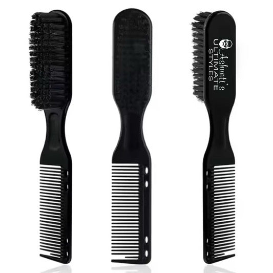 Double Sided Beard & Mustache Styling Brush & Comb